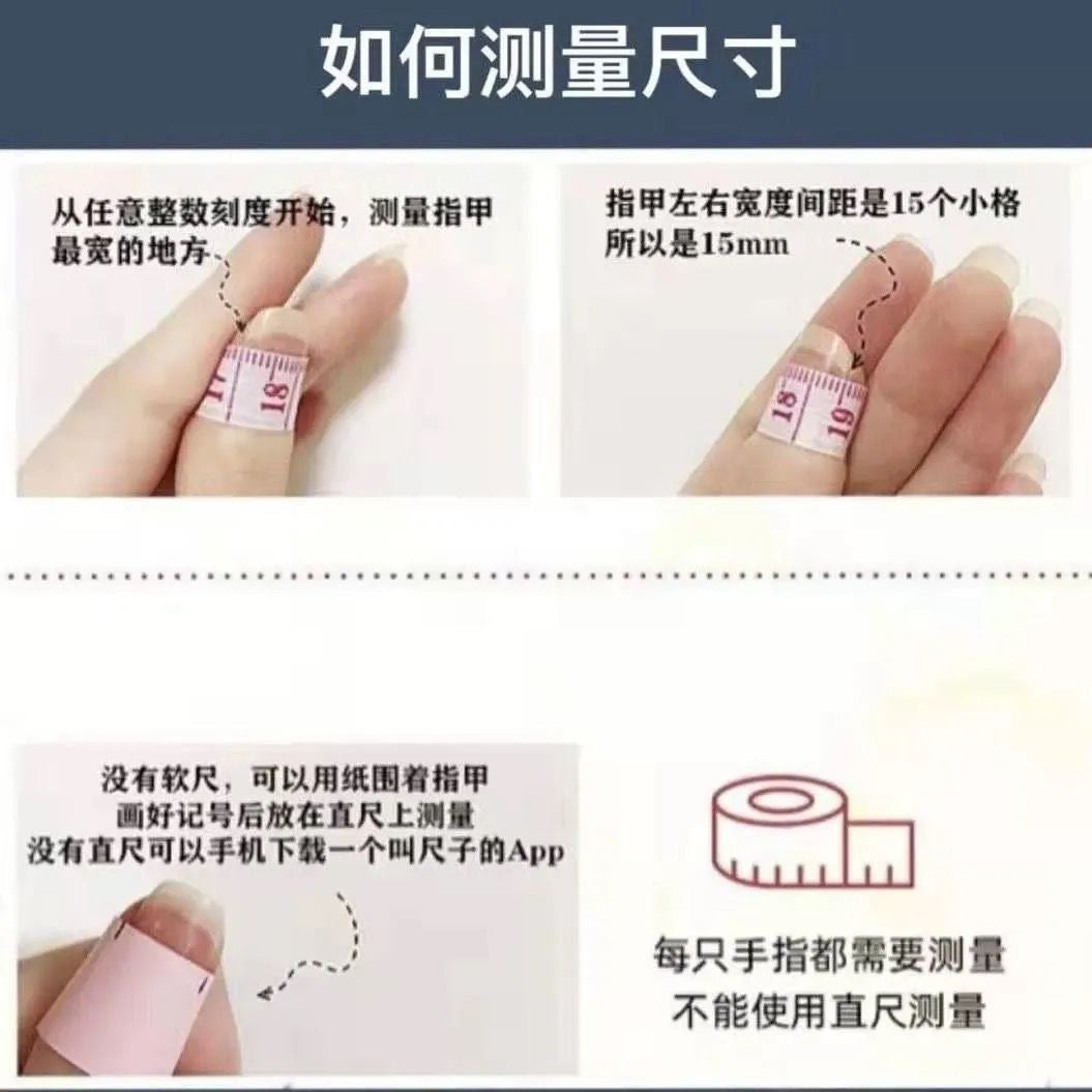 Autumn and winter new flash, hand-worn nails, mid-length white, black nail patches, detachable fake nails