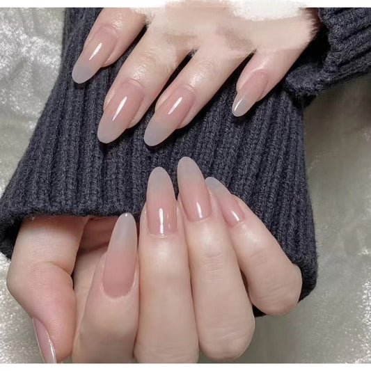 Pure handmade phototherapy wearing nail art Hua Fei touching face wearing nail wholesale finished products reused nail patches